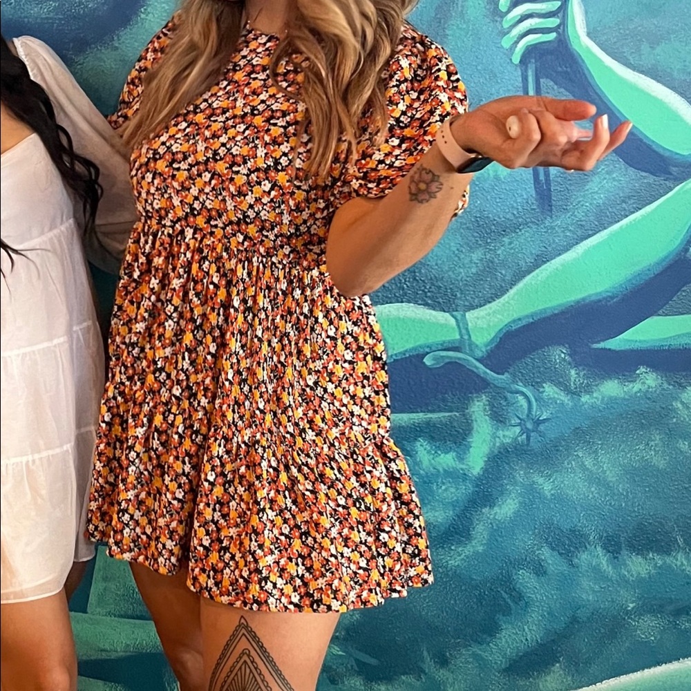 Flora mini dress